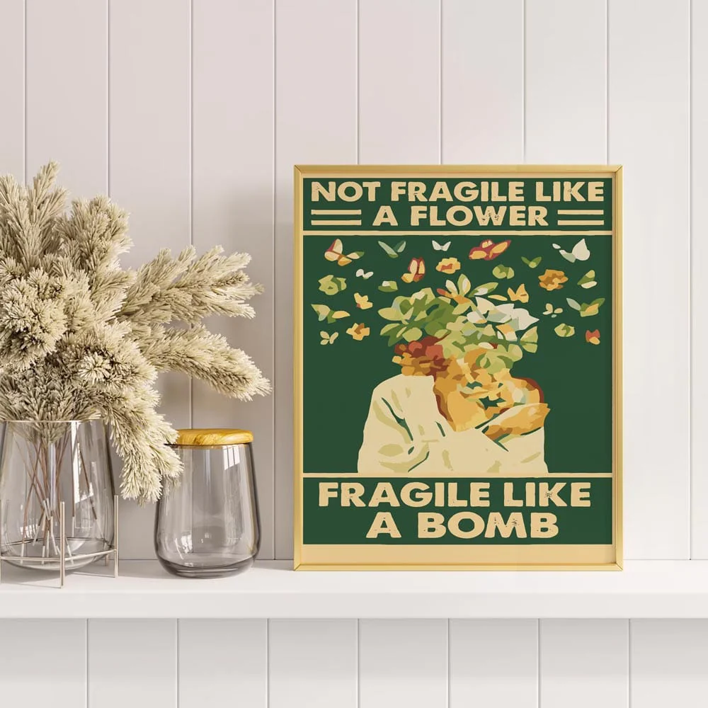 Fragile Like A Bomb - Paint By Numbers Kit - Image 5