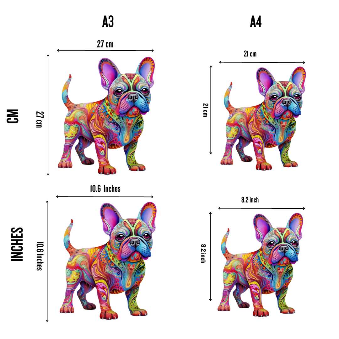 French Bulldog / Frenchie - Jigsaw Puzzle - Image 2