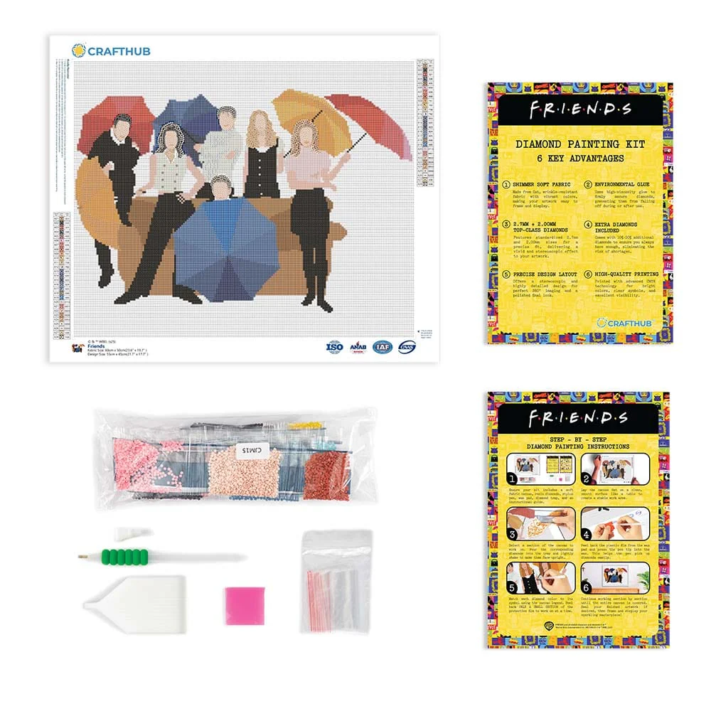 Friends - Diamond Painting Kit - Image 4