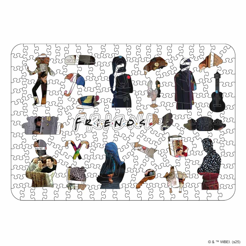 Friends Iconic Moments - Wooden Jigsaw Puzzle - Image 2