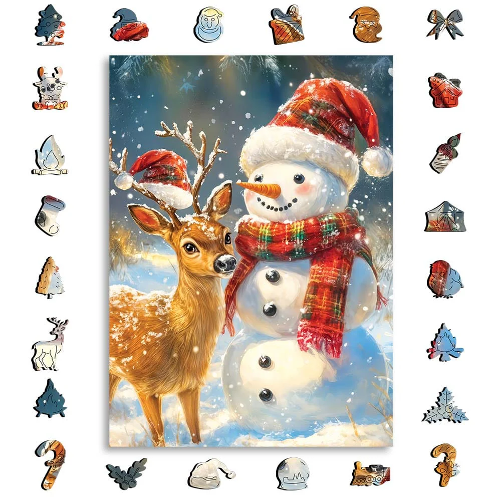 Frosty Friends - Jigsaw Puzzle - Image 3