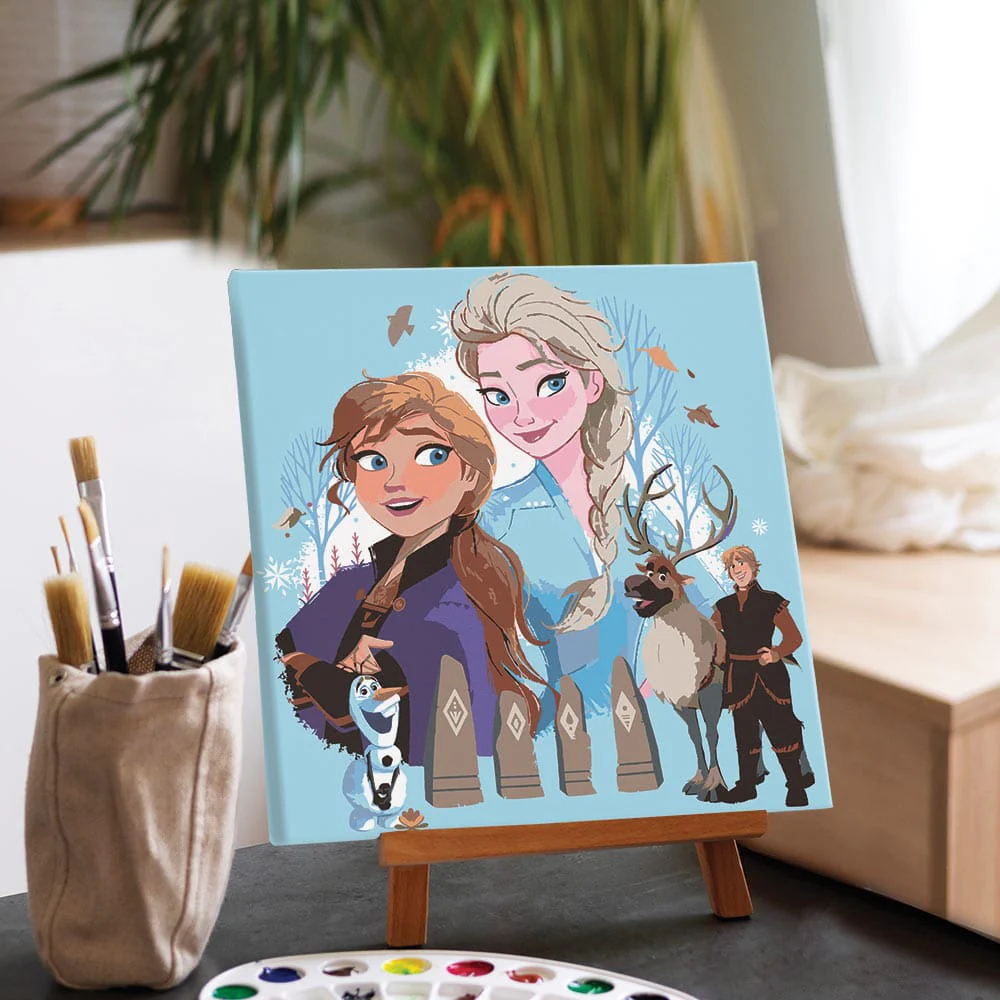 Frozen Adventure - Framed Paint By Numbers Kit - Image 2