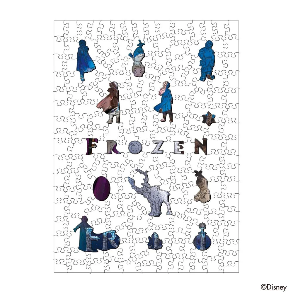 Frozen Crystal – Wooden Jigsaw Puzzle - Image 2