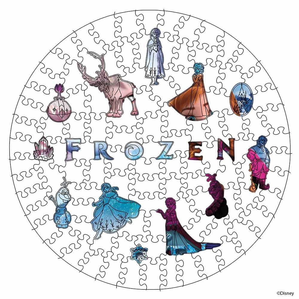 Frozen Enchantment – Wooden Jigsaw Puzzle - Image 2