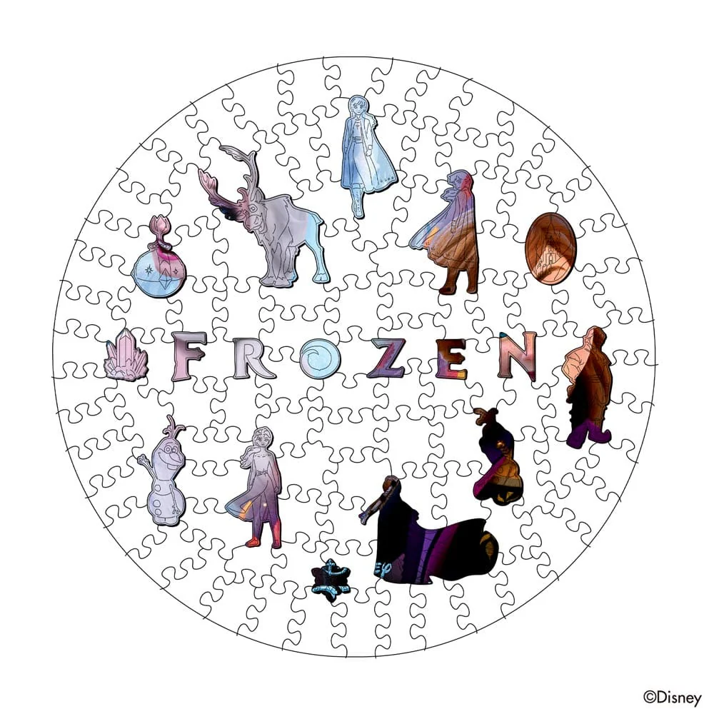 Frozen Forever – Wooden Jigsaw Puzzle - Image 2