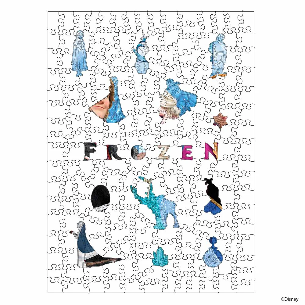Frozen Friends – Wooden Jigsaw Puzzle - Image 2