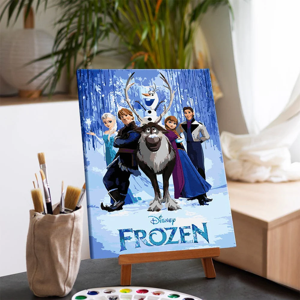 Frozen Journey - Paint By Numbers Kit - Image 2