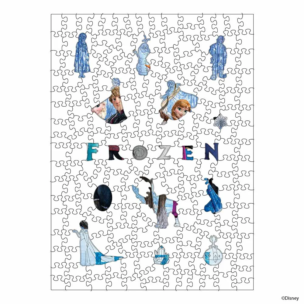 Frozen Journey – Wooden Jigsaw Puzzle - Image 2