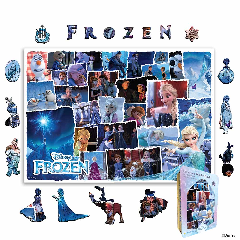 Frozen Moments – Wooden Jigsaw Puzzle