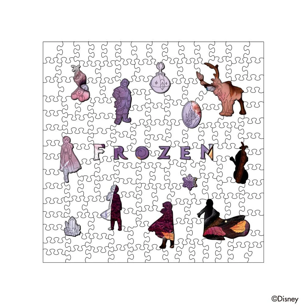 Frozen Sisters – Wooden Jigsaw Puzzle - Image 2