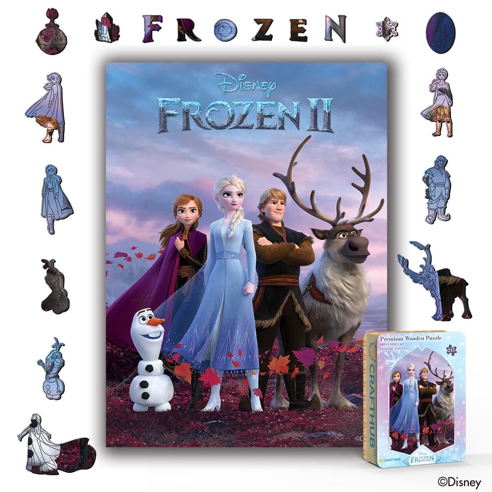 Frozen Tales – Wooden Jigsaw Puzzle