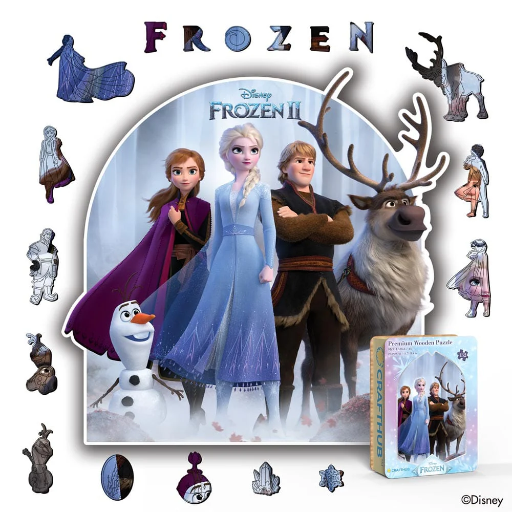 Frozen Together – Wooden Jigsaw Puzzle