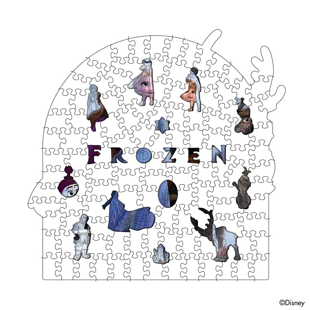 Frozen Together – Wooden Jigsaw Puzzle - Image 2