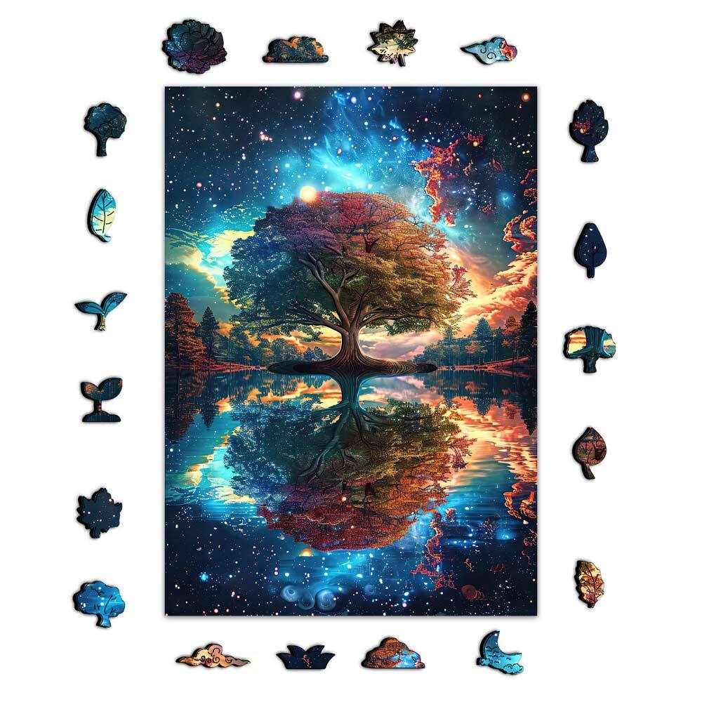 Galaxy Tree Of Life - Jigsaw Puzzle - Image 2