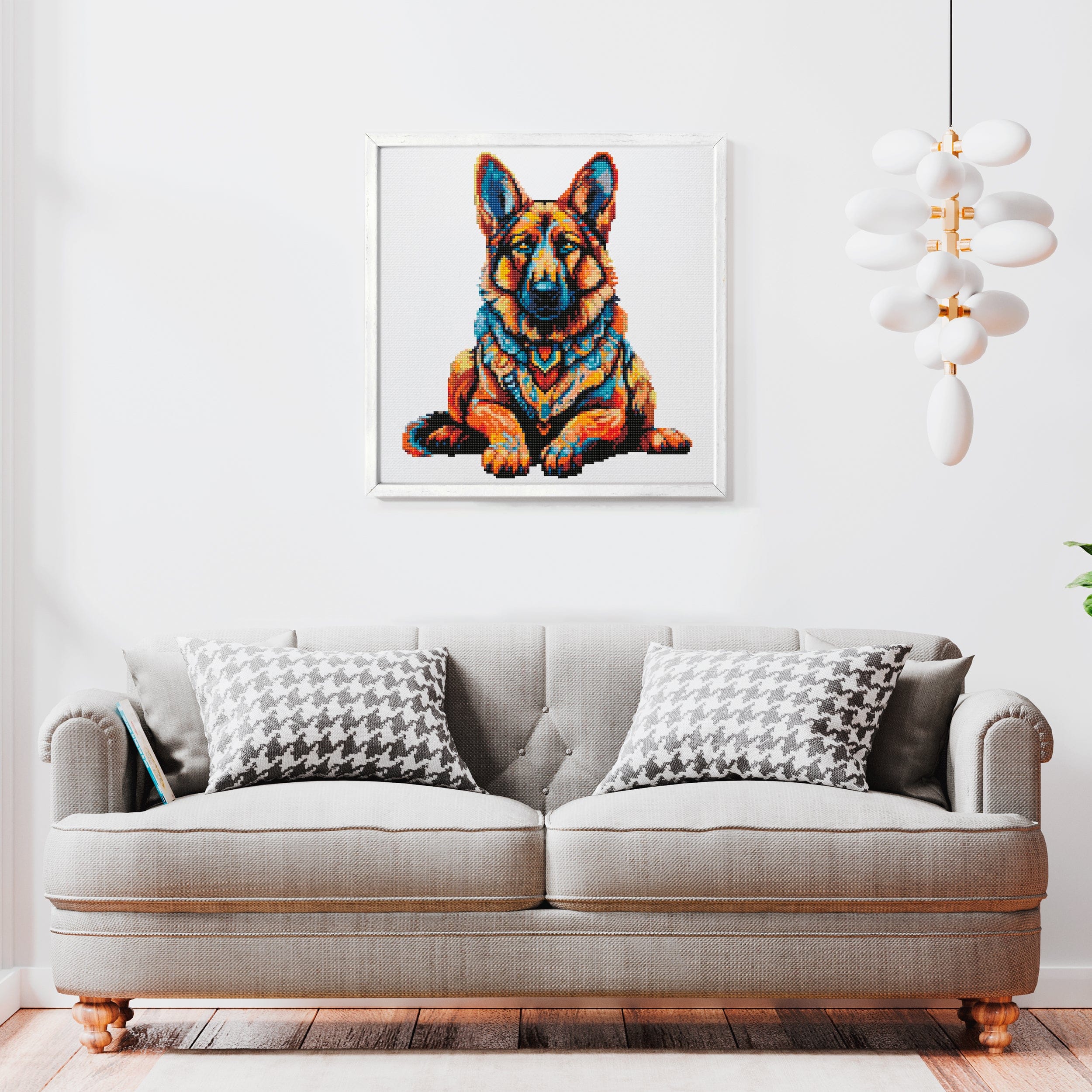 German Shepherd Dog - Diamond Painting Kit - Image 2