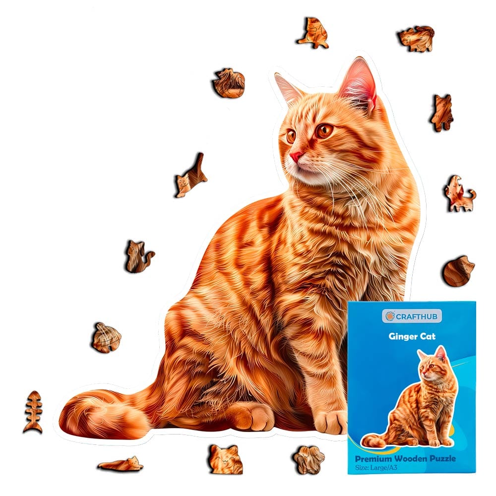 Ginger Cat - Jigsaw Puzzle - Image 2
