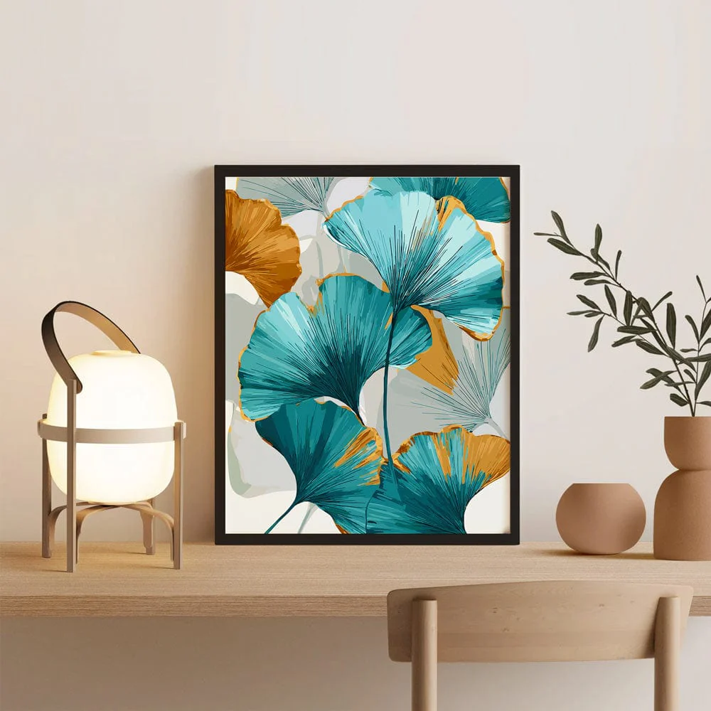 Ginko Leave Art  - Paint By Numbers Kit - Image 5