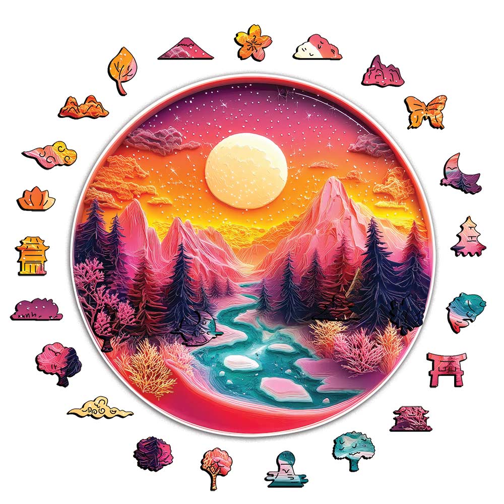 Golden Sunrise - Jigsaw Puzzle - Image 3