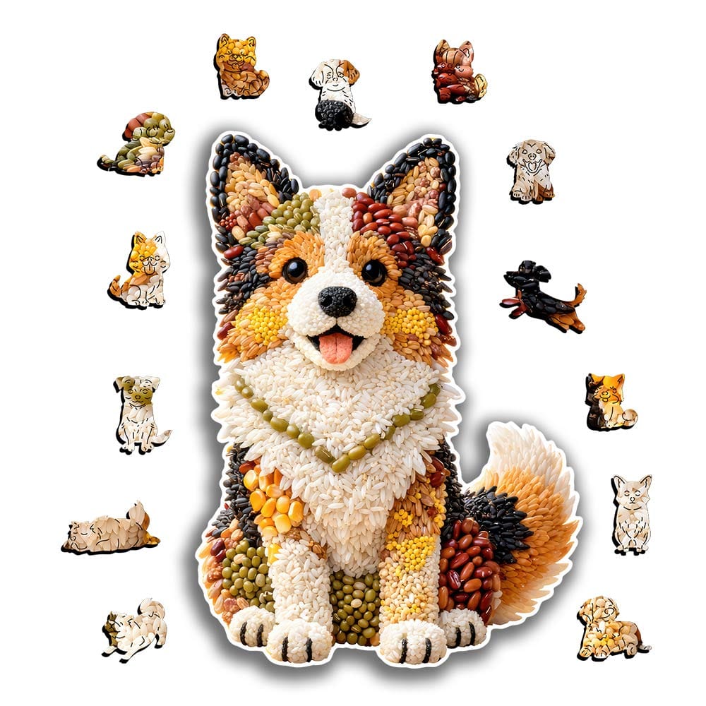 Grainy Corgi - Jigsaw Puzzle - Image 2