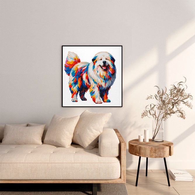 Great Pyrenees Dog - Diamond Painting Kit - Image 2
