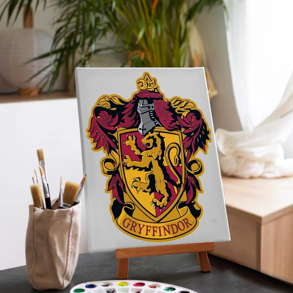 Gryffindor Crest - Paint By Numbers Kit - Image 3