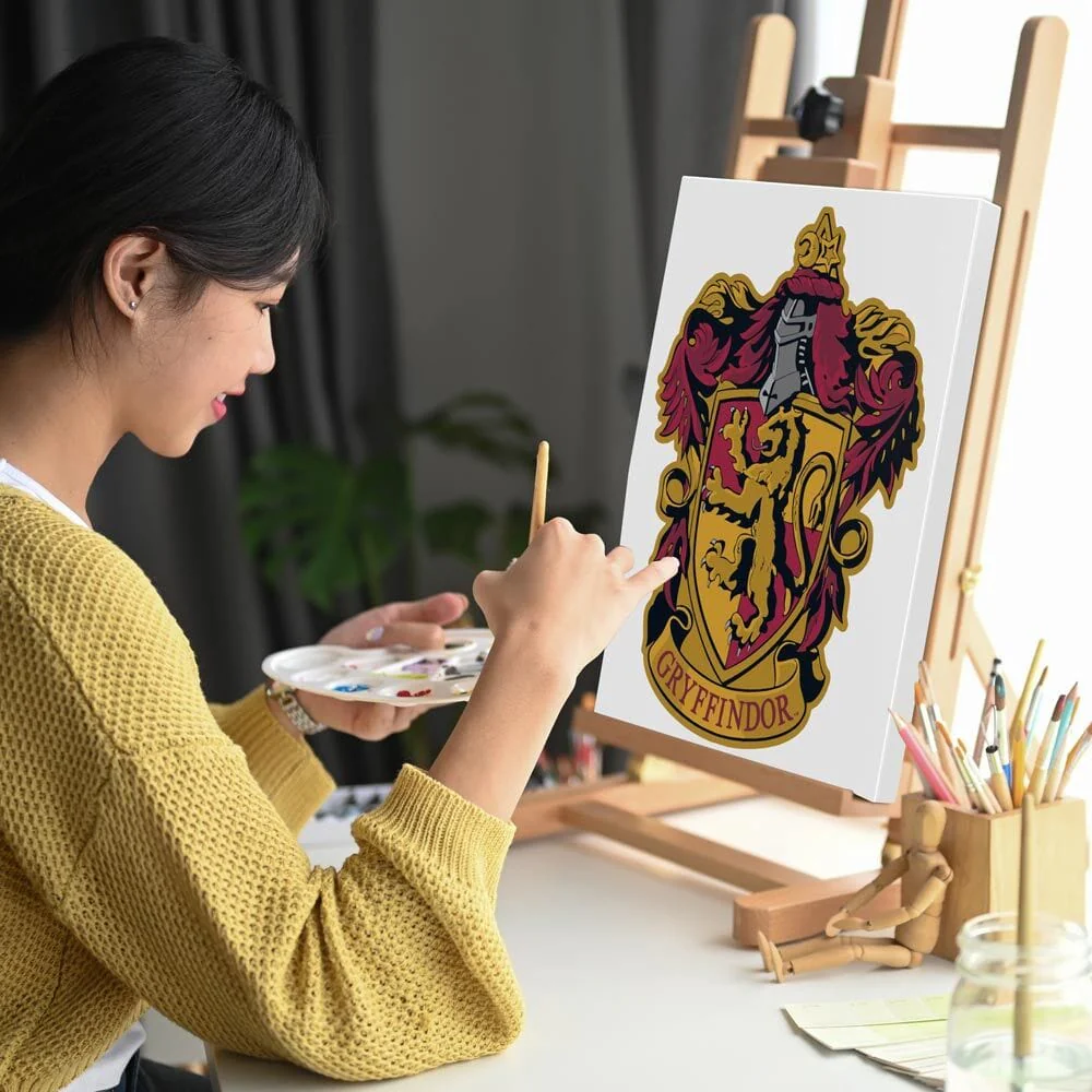 Gryffindor Crest - Paint By Numbers Kit - Image 6