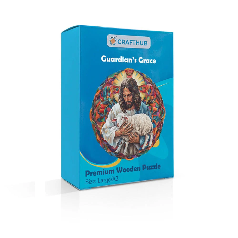 Guardian’s Grace - Wooden Jigsaw Puzzle - Image 4