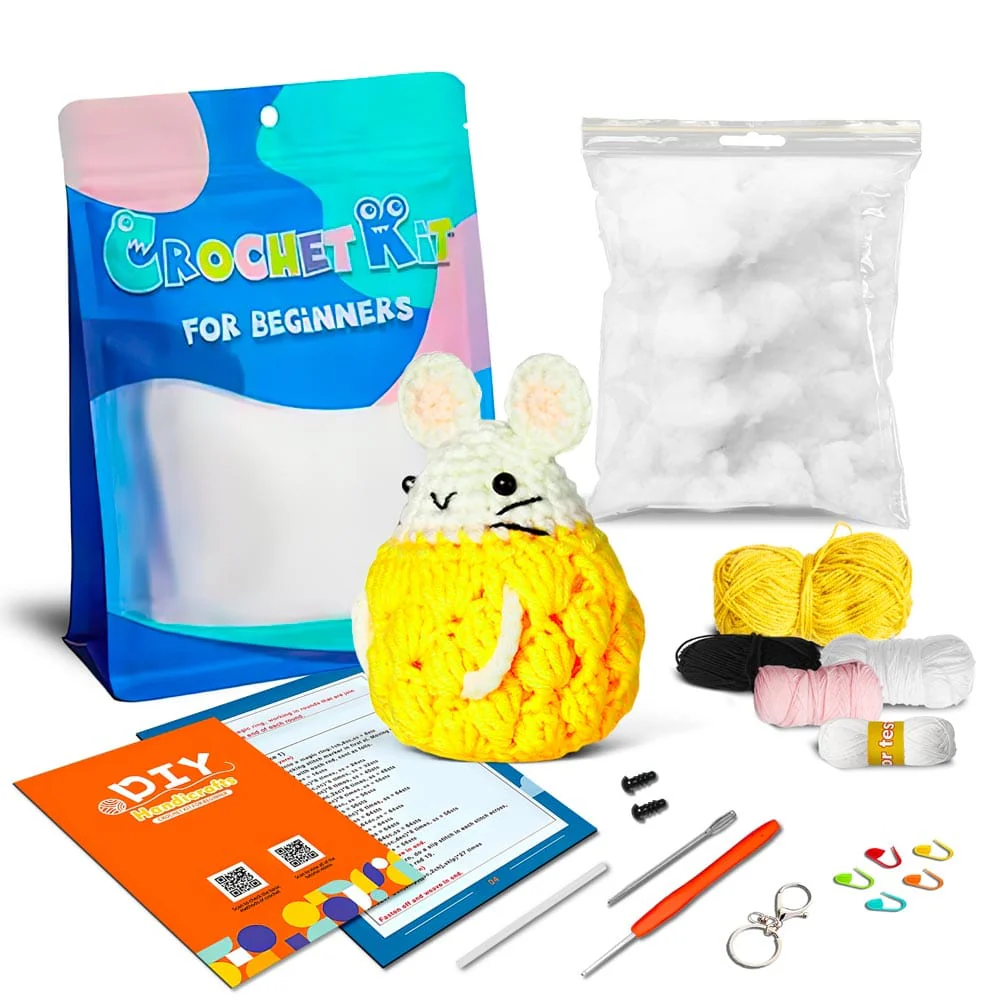 Hamster Couple - Crochet Kit - Image 2