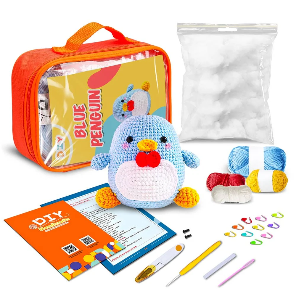 Happy Penguin - Crochet Kit - Image 2