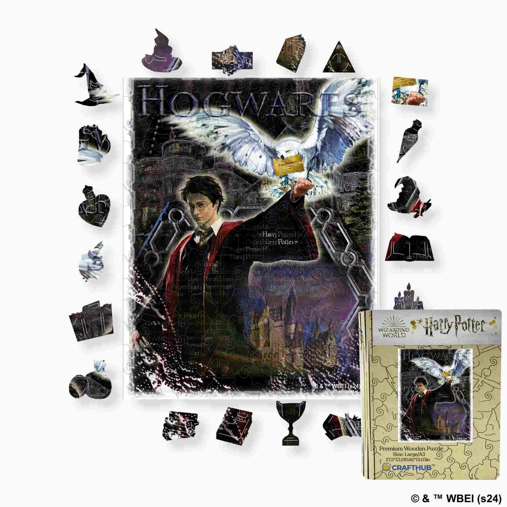 Harry and the White Owl Wooden Jigsaw Puzzle