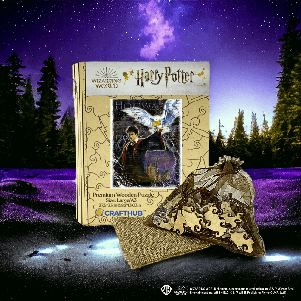 Harry and the White Owl Wooden Jigsaw Puzzle - Image 2