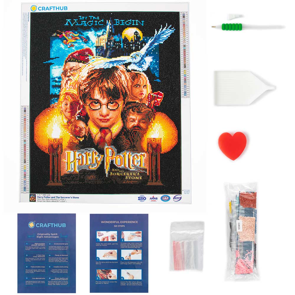 Harry Potter and the Sorcerer's Stone - Diamond Painting Kit - Image 3