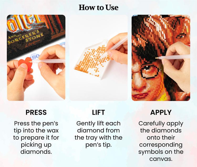 Harry Potter and the Sorcerer's Stone - Diamond Painting Kit - Image 4