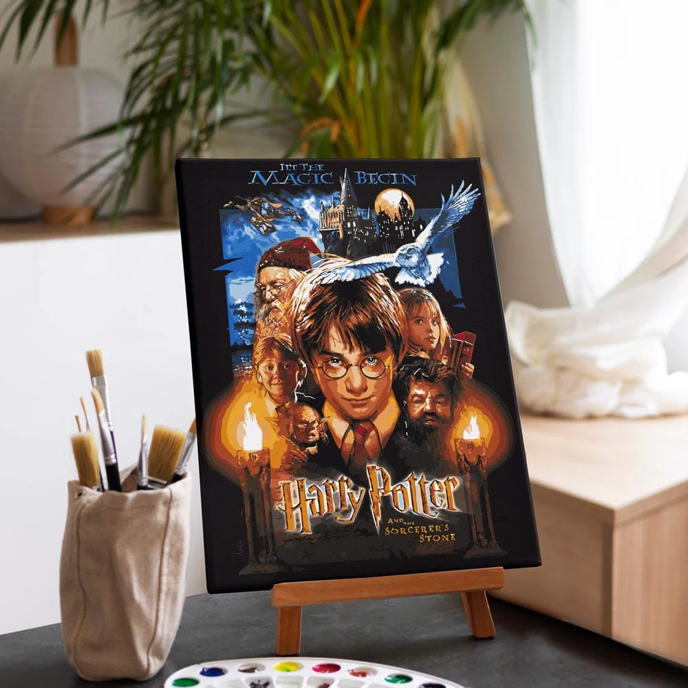 Harry Potter and the Sorcerer's Stone - Paint By Numbers Kit - Image 3