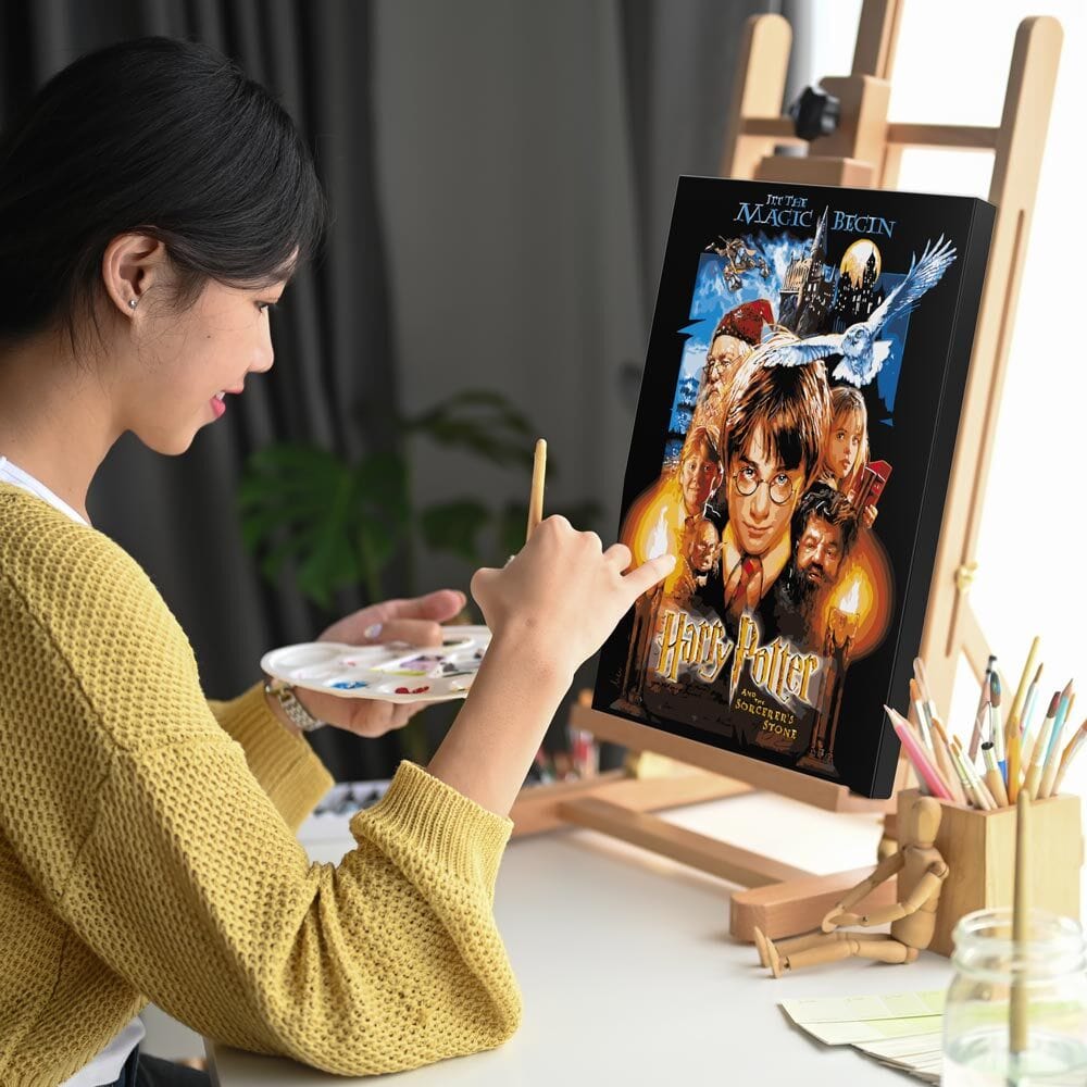 Harry Potter and the Sorcerer's Stone - Paint By Numbers Kit - Image 6