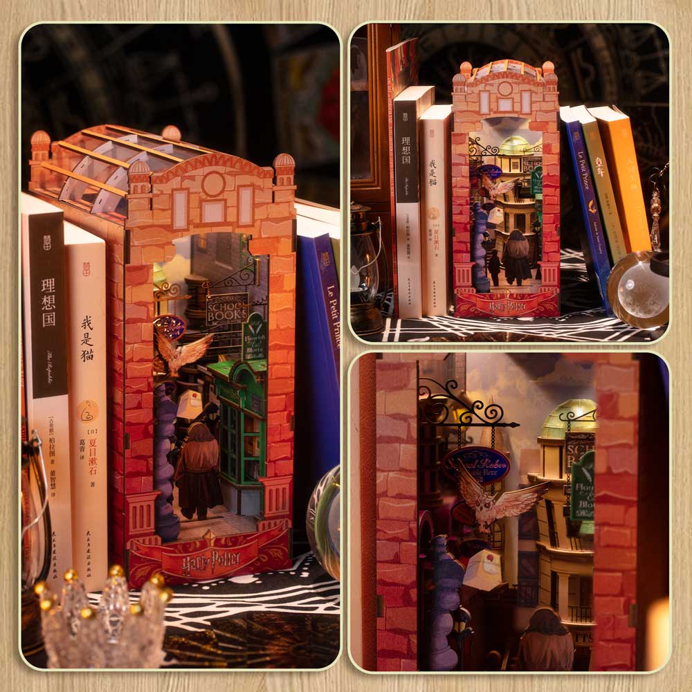 Harry Potter: Diagon Alley - DIY Book Nook Kit - Image 5