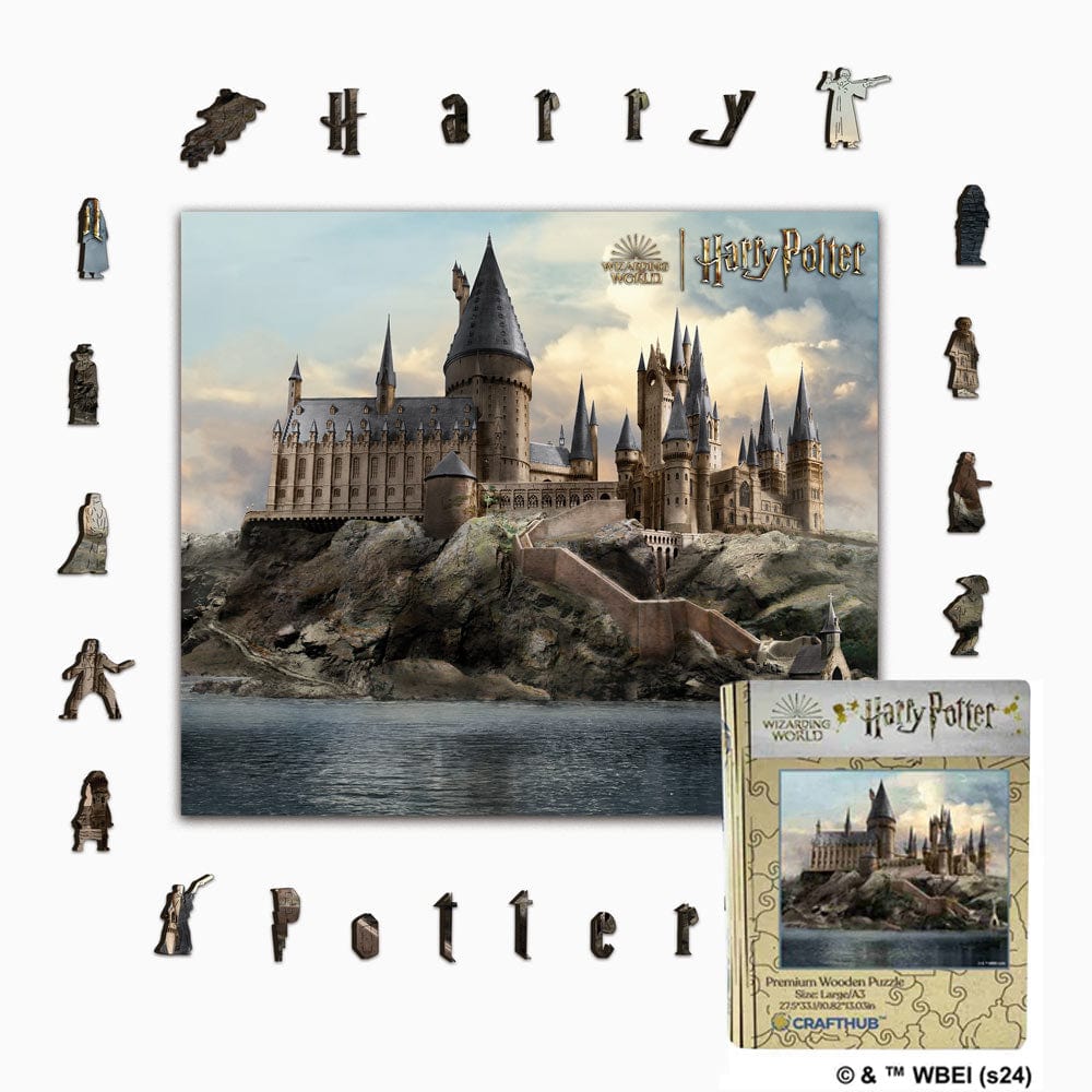 Harry Potter - Hogwarts Castle Wooden Jigsaw Puzzle - Image 2