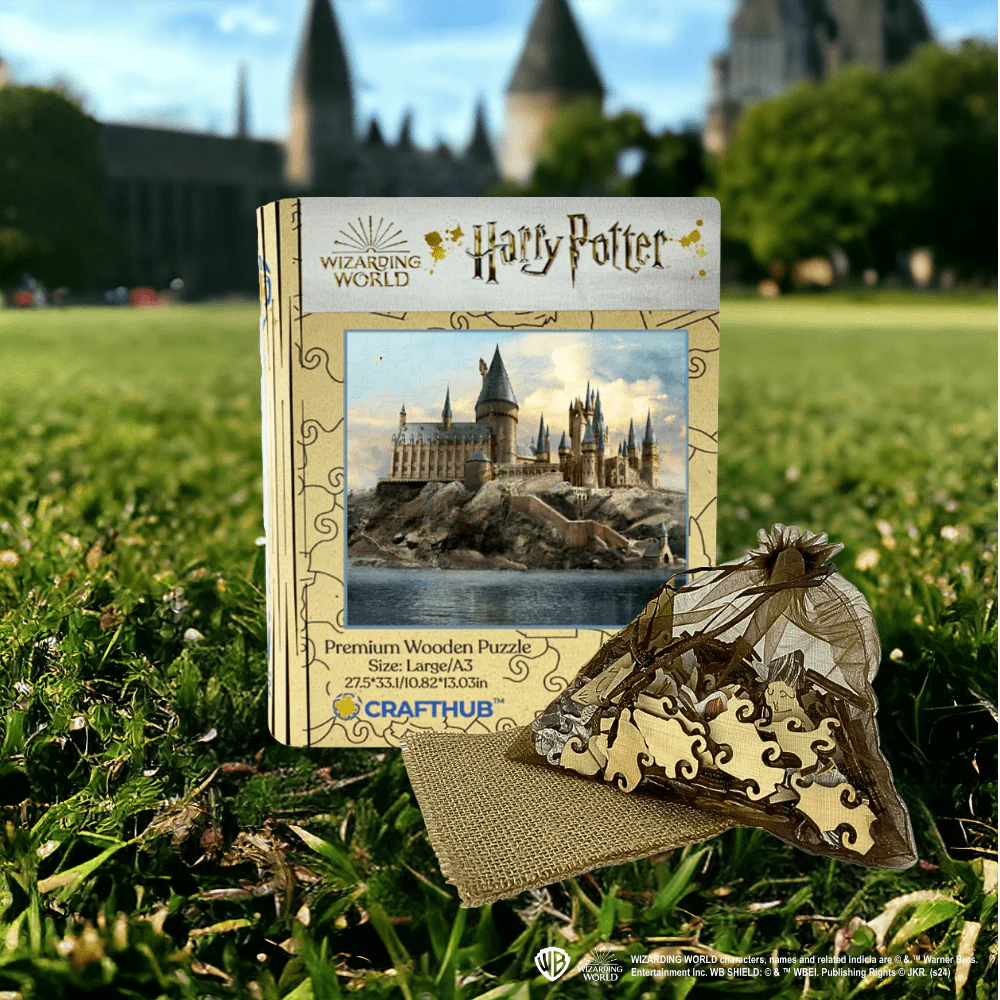 Harry Potter - Hogwarts Castle Wooden Jigsaw Puzzle - Image 4