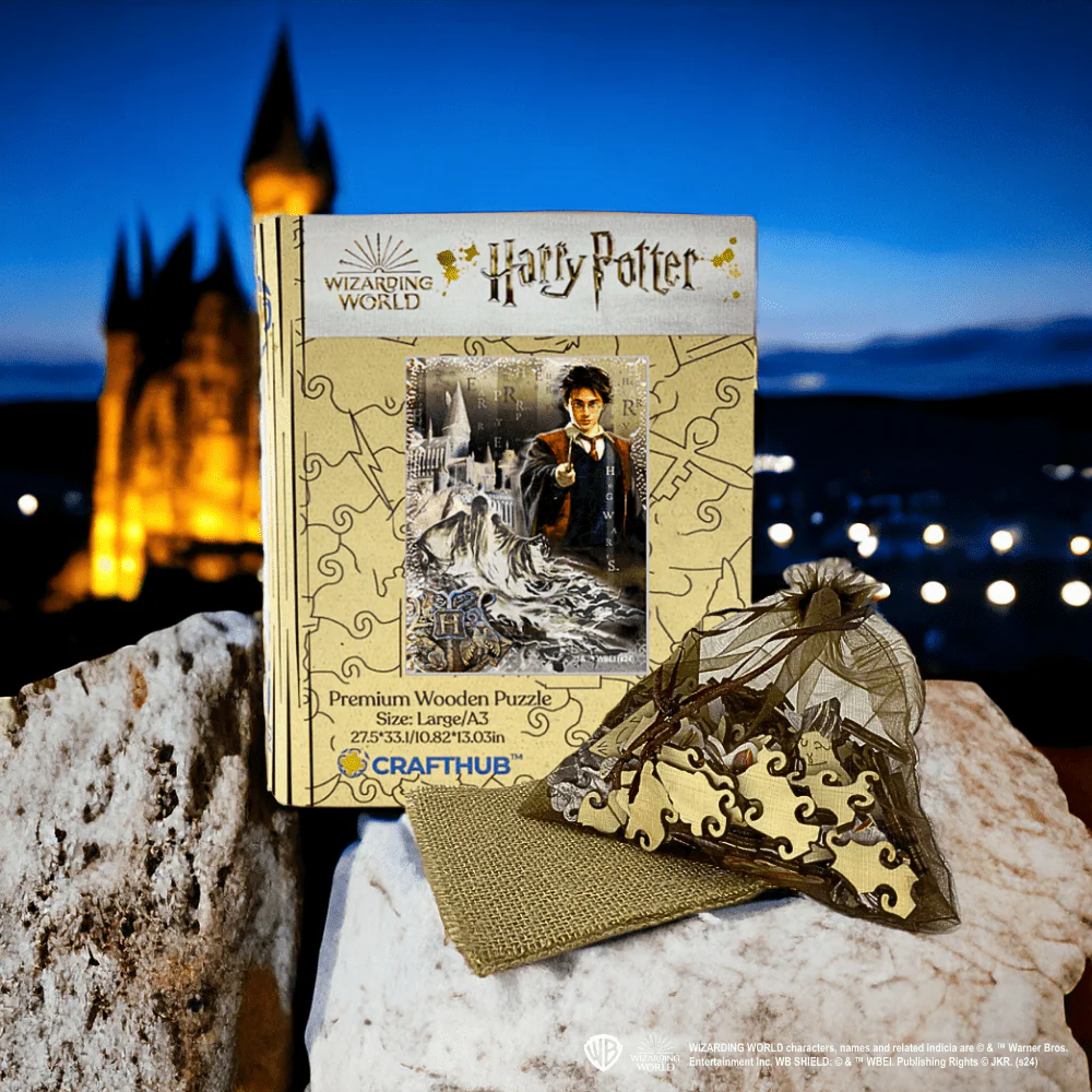Harry Potter Magical Adventure Wooden Jigsaw Puzzle - Image 2