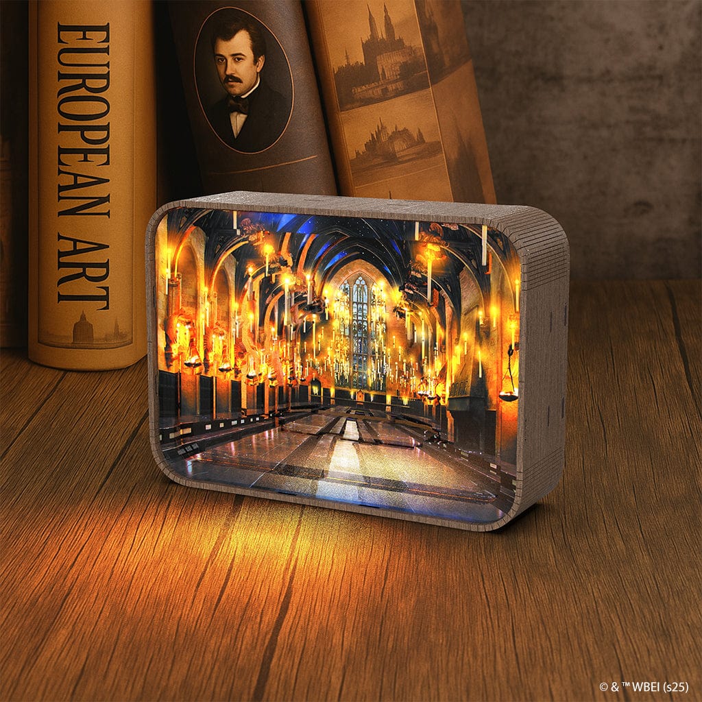Harry Potter The Great Hall - 3D DIY Wooden Puzzle Night Lamp - Image 2