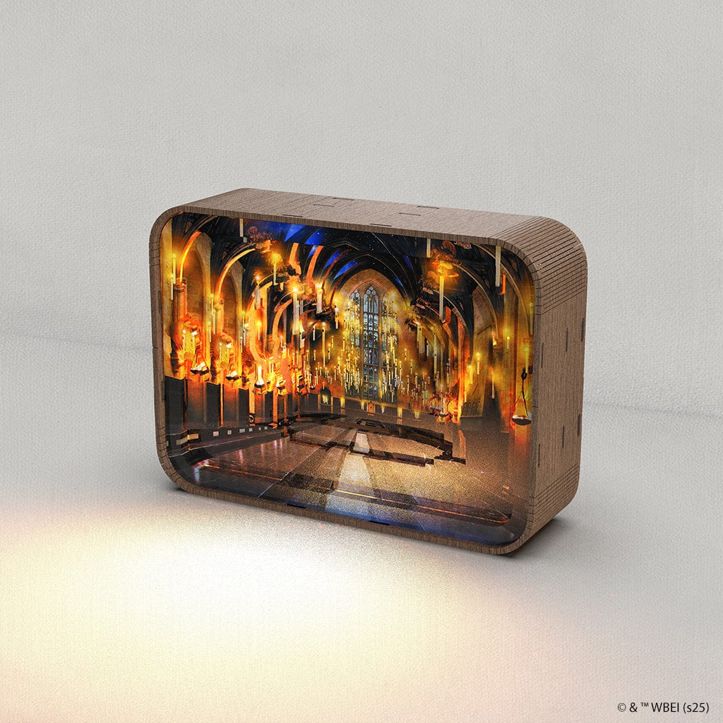 Harry Potter The Great Hall - 3D DIY Wooden Puzzle Night Lamp - Image 3