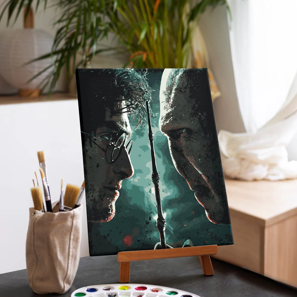 Harry vs Voldemort - Paint By Numbers Kit - Image 3