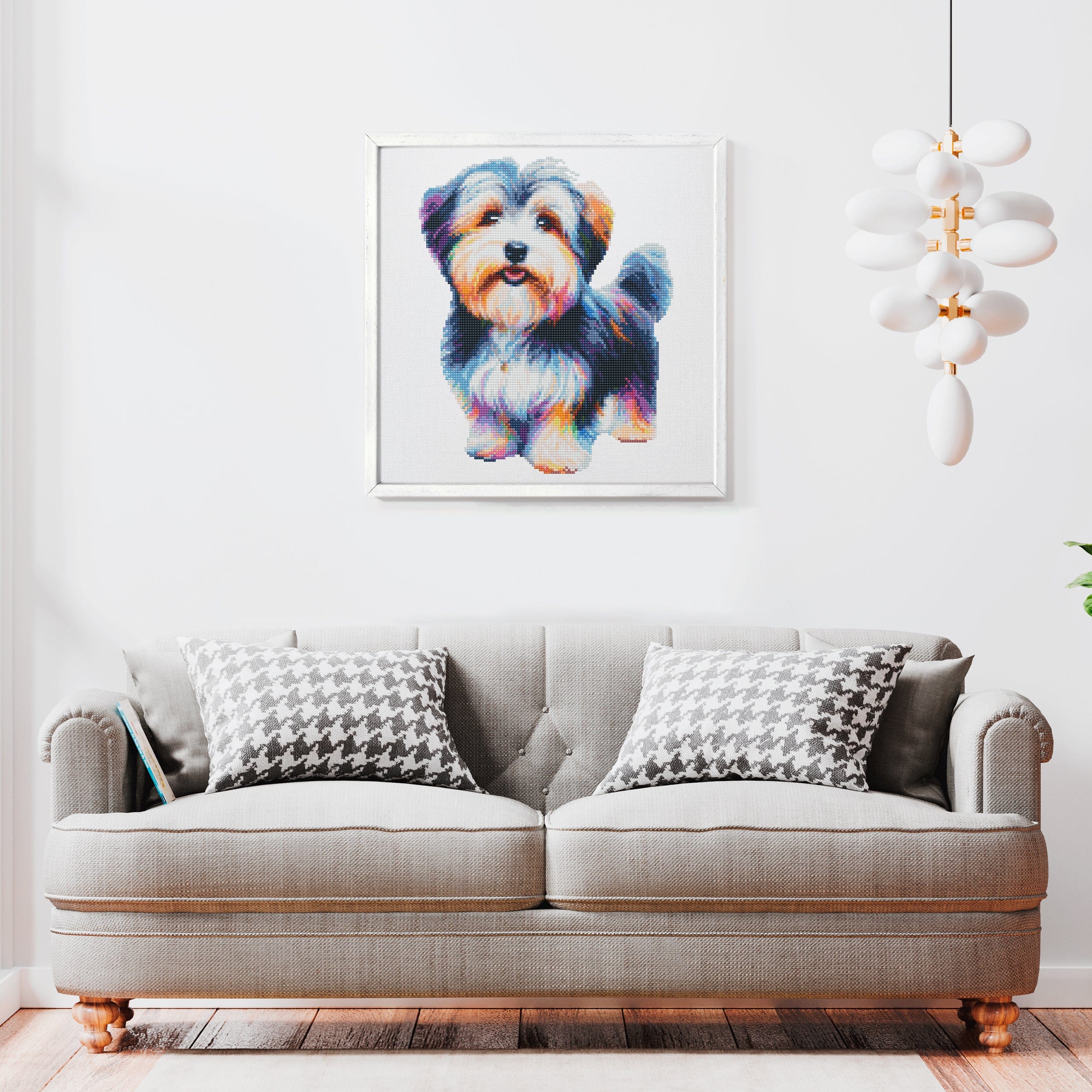 Havanese Dog - Diamond Painting Kit - Image 2