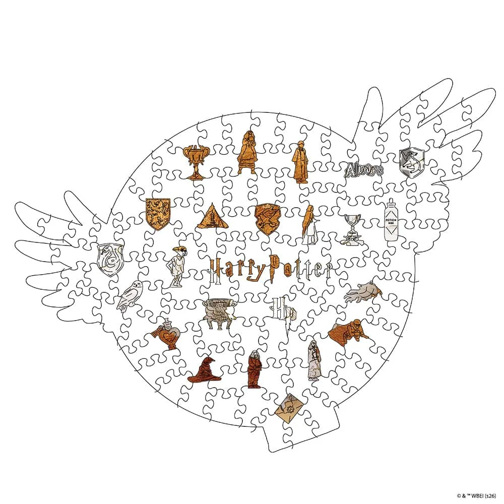 Hedwig’s Flight – Wooden Jigsaw Puzzle - Image 3
