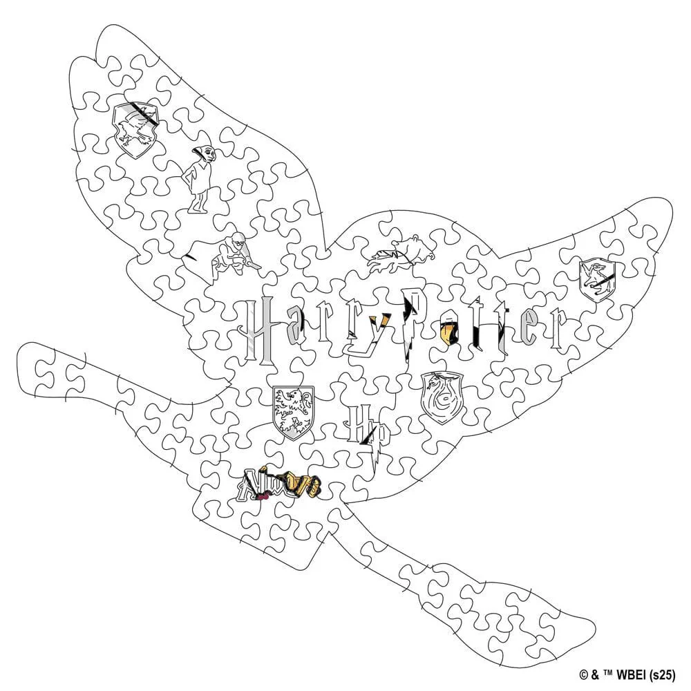 Hedwig - Wooden Jigsaw Puzzle - Image 3