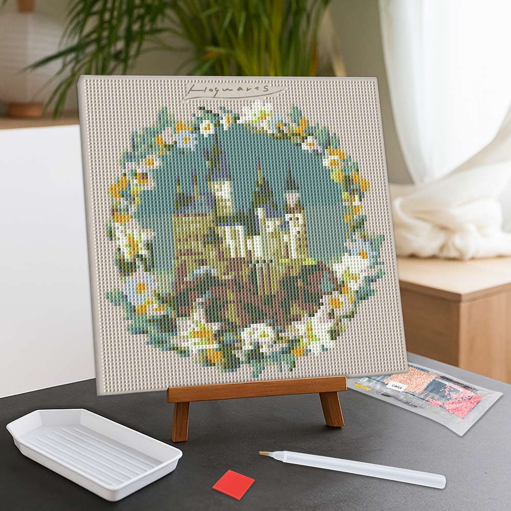 Hogwarts Castle - Framed Diamond Painting Kit - Image 4