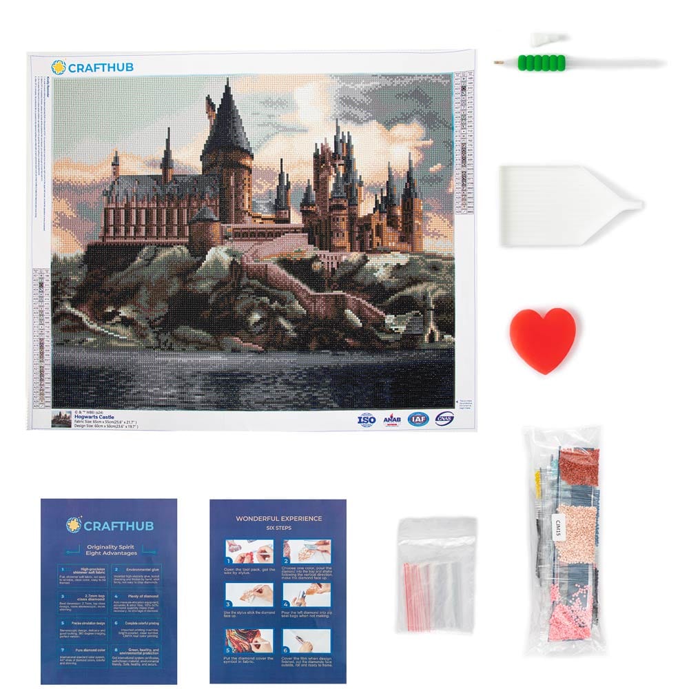 Hogwarts Castle - Diamond Painting Kit - Image 3