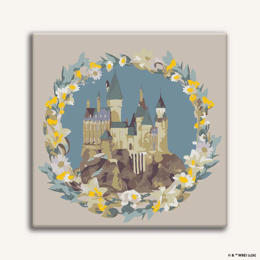 Hogwarts Castle - Framed Paint By Numbers Kit