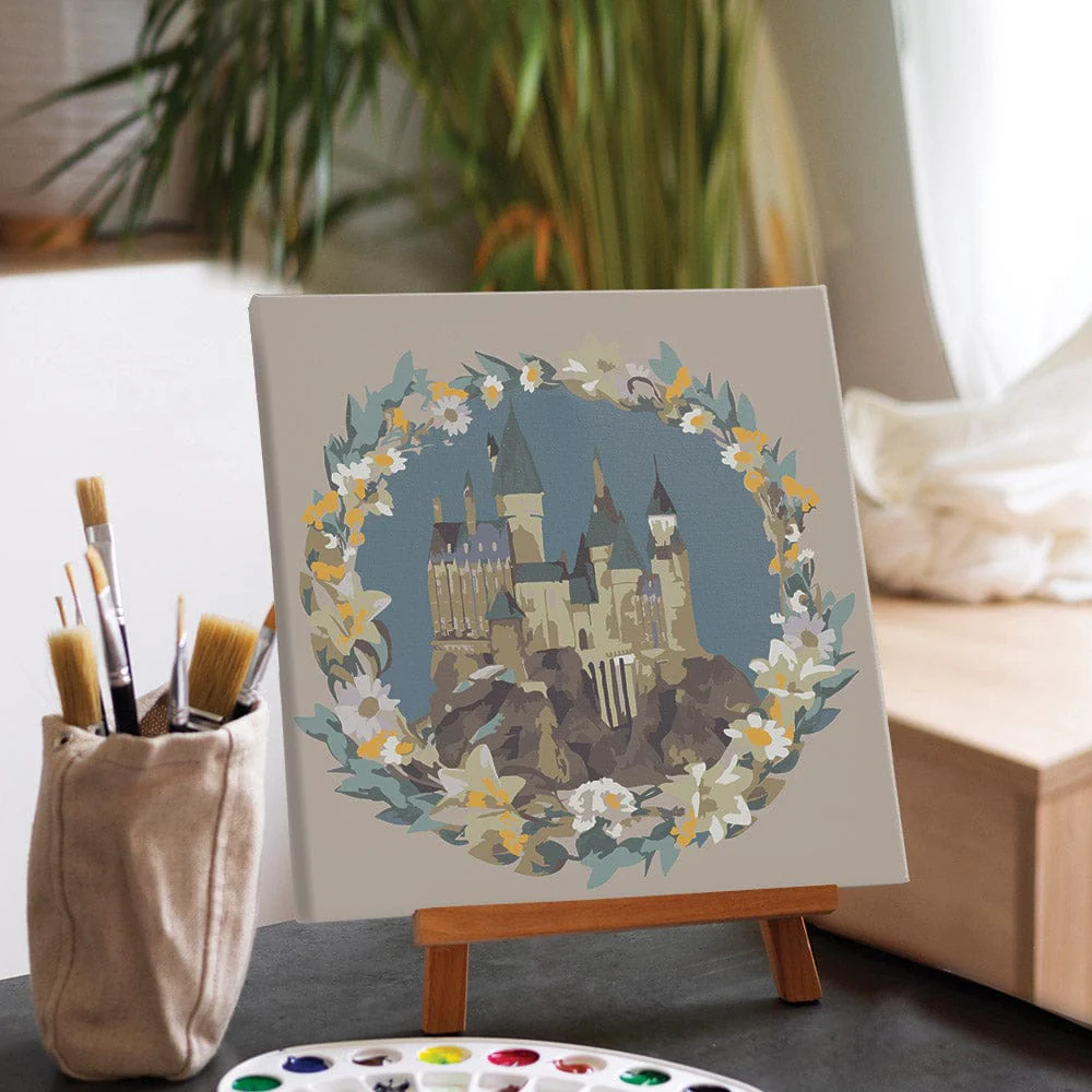 Hogwarts Castle - Framed Paint By Numbers Kit - Image 4