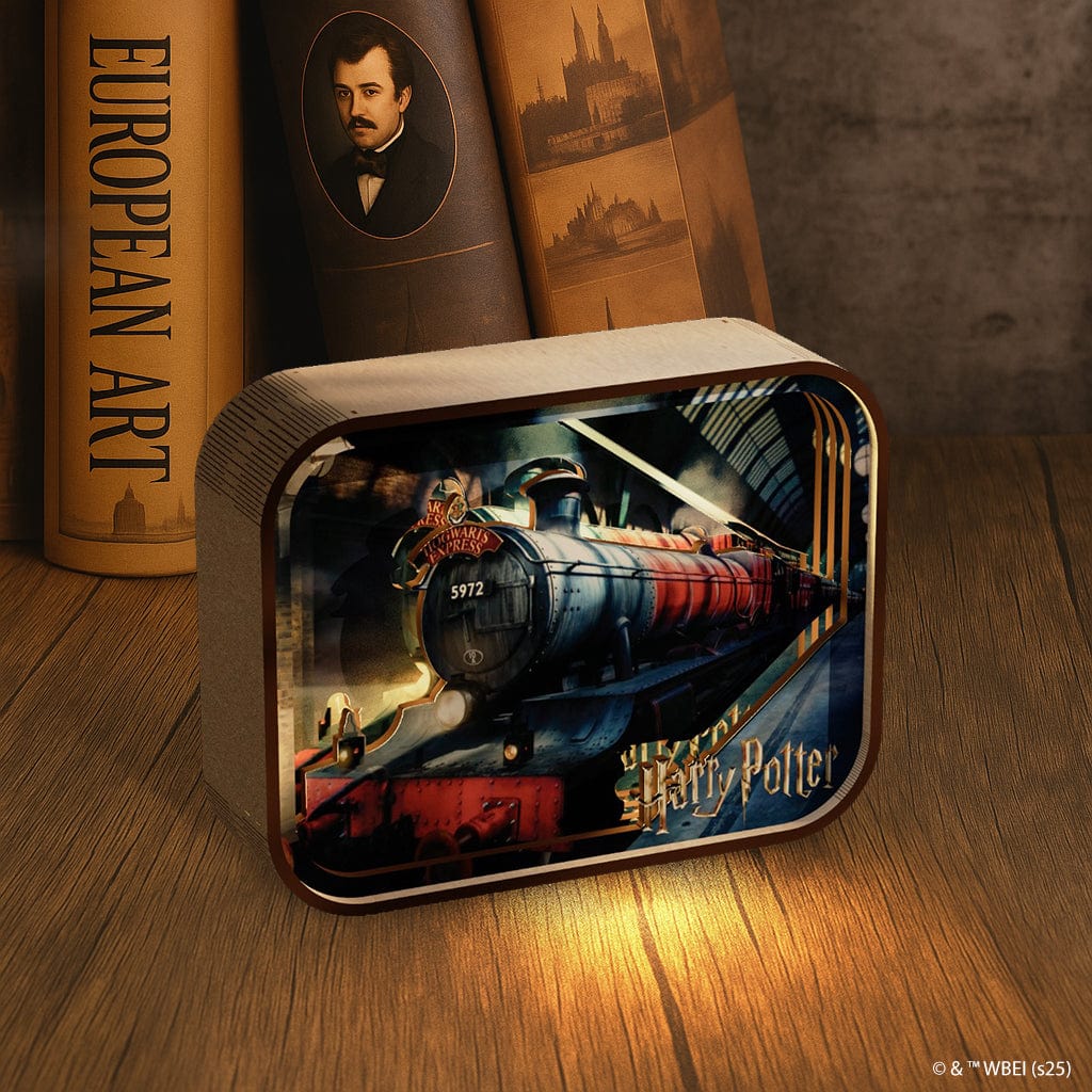 Hogwarts Express - 3D DIY Wooden Puzzle Night Lamp - Image 2